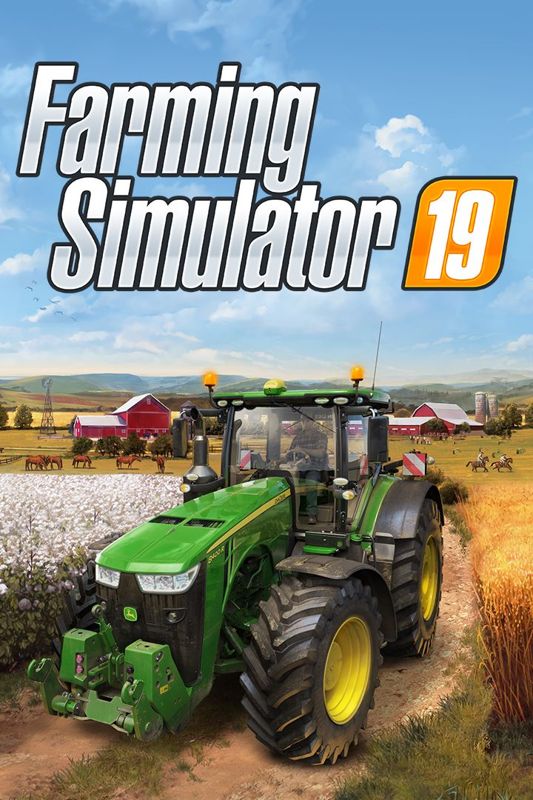Farming Simulator 19 box art for Xbox One
